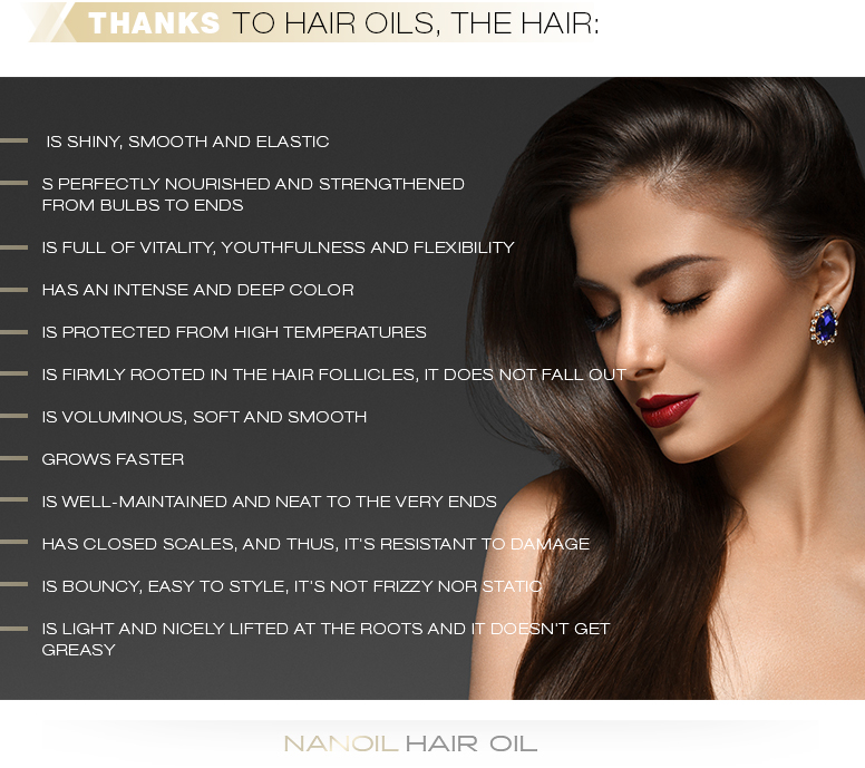 Natural hair oils
